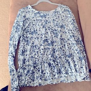 Lucky Brand, size Large, cotton, print shirt.